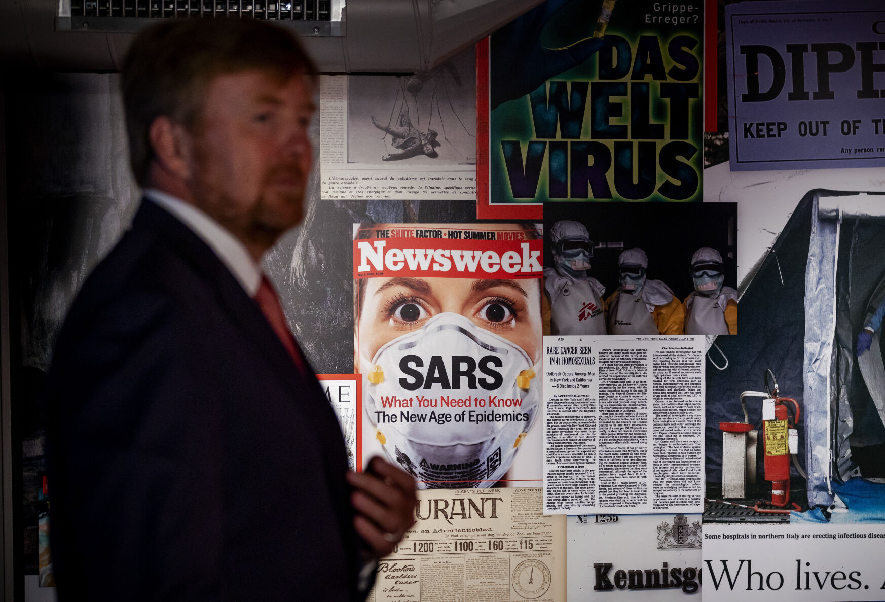 Netherlands Virus Outbreak Exhibition